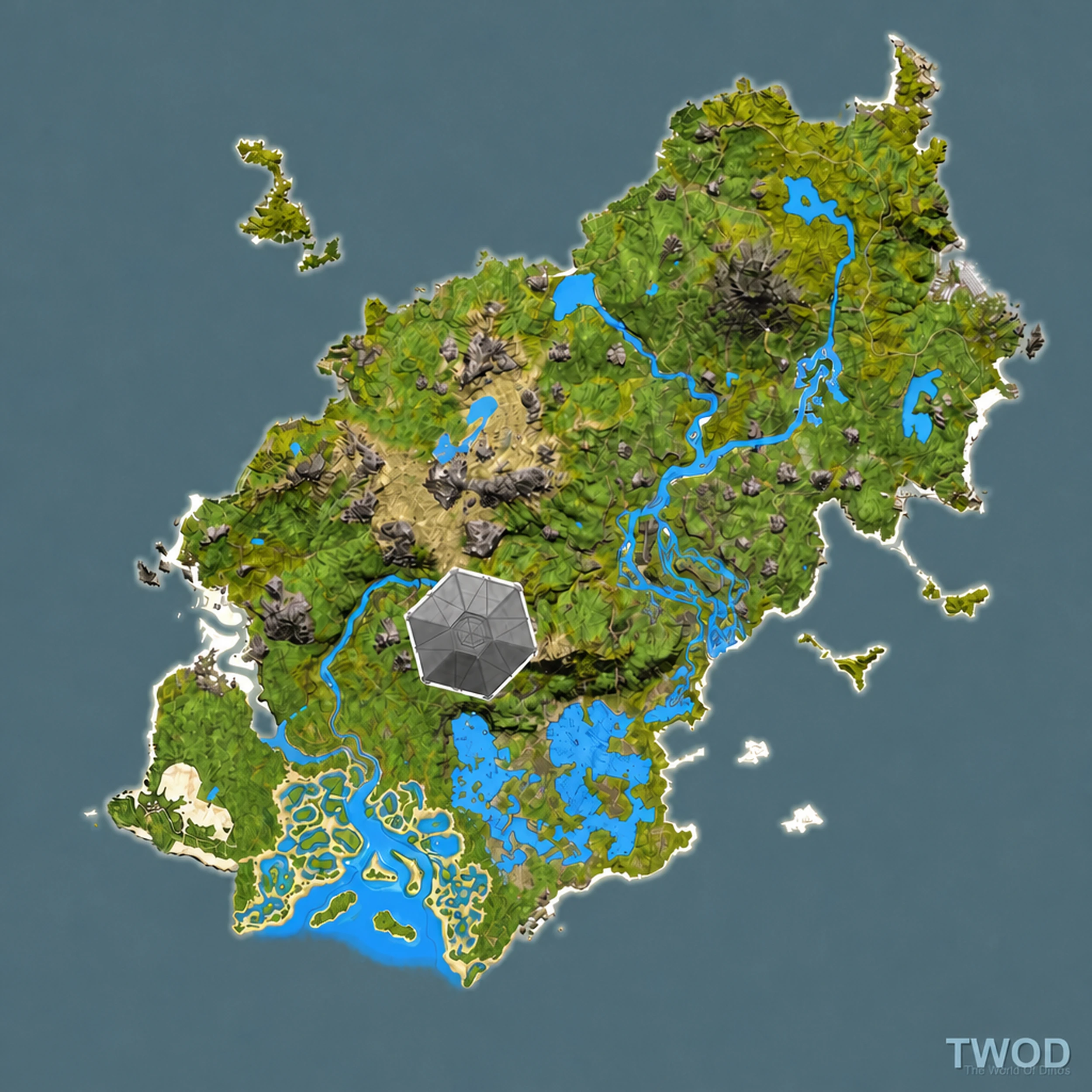 TWOD Evrima map